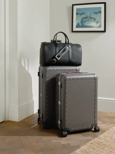 FPM Milano Bank Spinner 68cm Leather-Trimmed Aluminium Suitcase - Men | Thumbnail 2 FPM Milano Bank Spinner 68cm Leather-Trimmed Aluminium Suitcase - Men | Thumbnail 2