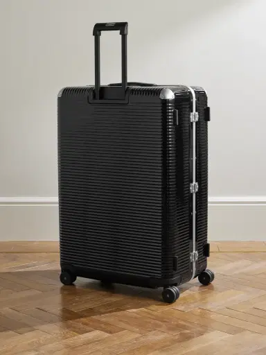 FPM Milano Bank Light L Leather-Trimmed Makrolon® Polycarbonate Spinner Suitcase - Men | Thumbnail 4