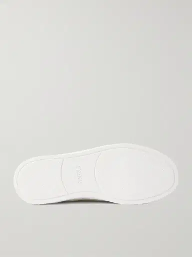 Zegna Triple Stitch™ Shearling-Lined Leather Sneakers - Men | Thumbnail 3
