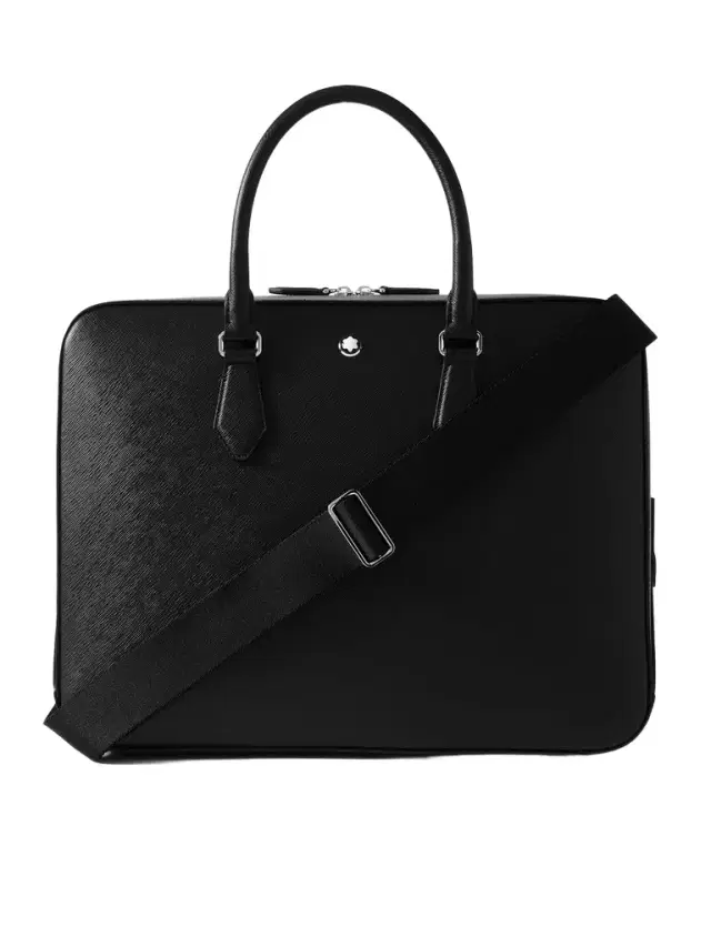 Montblanc Textured-Leather Briefcase - Men