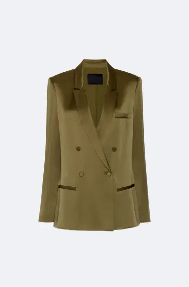 Lapointe Satin Blazer | Thumbnail 4 Lapointe Satin Blazer | Thumbnail 4