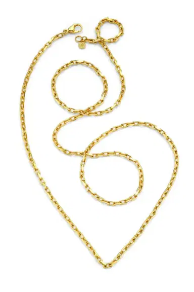BUDDHA MAMA 14" Diamond Cut Cable Chain | Thumbnail 1