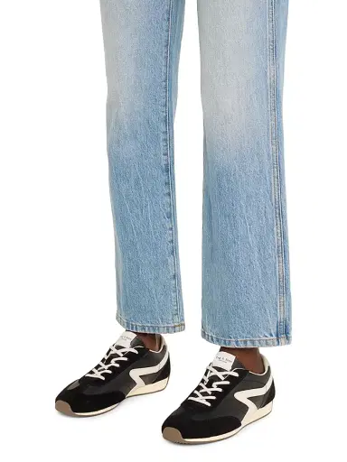 rag & bone Women's Retro Runner Slim Sneakers | Thumbnail 3