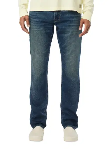 Hudson Jeans Men's Blake Stretch-Cotton-Blend Straight-Leg Jeans - Riptide - Size 40 | Thumbnail 3