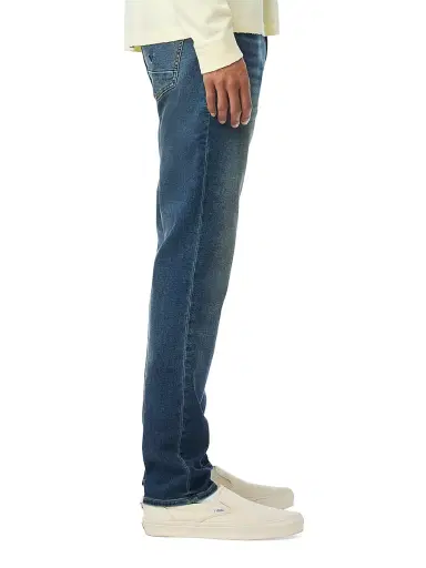 Hudson Jeans Men's Blake Stretch-Cotton-Blend Straight-Leg Jeans - Riptide - Size 40 | Thumbnail 4