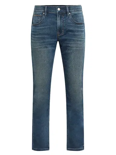 Hudson Jeans Men's Blake Stretch-Cotton-Blend Straight-Leg Jeans - Riptide - Size 40 | Thumbnail 1