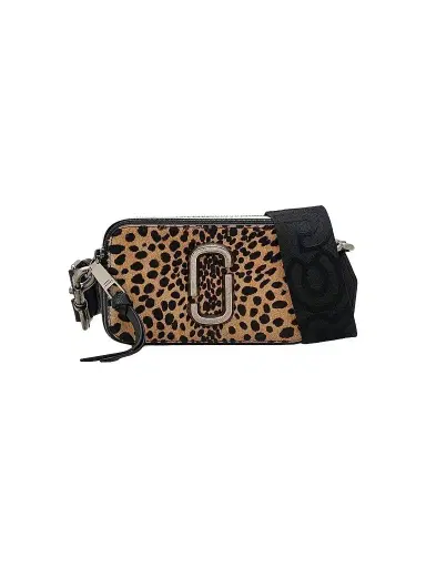 Marc Jacobs Women's The Cheetah Calf Hair Snapshot Crossbody Bag - Leopard | Thumbnail 1 Marc Jacobs Women's The Cheetah Calf Hair Snapshot Crossbody Bag - Leopard | Thumbnail 1