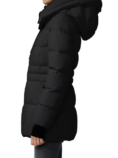 Soia & Kyo Women's June Hooded Down Coat - Black - Size XS | Thumbnail 4