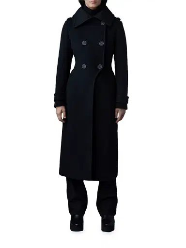 Mackage Women's Elodie Military Coat | Thumbnail 3