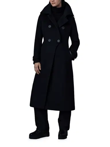 Mackage Women's Elodie Military Coat - Black - Size XXL | Thumbnail 6 Mackage Women's Elodie Military Coat - Black - Size XXL | Thumbnail 6