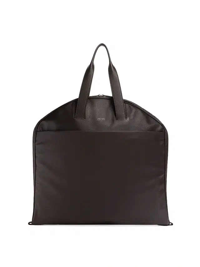 ZEGNA Men's Secondskin Garment Bag - Dark Brown 0