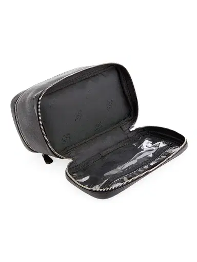 Royce New York Women's Makeup Bag Leather Train Case | Thumbnail 3