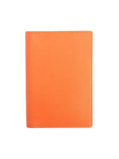 Royce New York Vaccine Card & Passport Wallet - Orange | Thumbnail 2