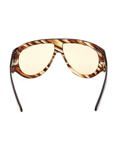 TOM FORD Men's 61MM Aviator Sunglasses - Havana Yellow | Thumbnail 5 TOM FORD Men's 61MM Aviator Sunglasses - Havana Yellow | Thumbnail 5