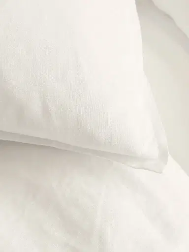 Pom Pom at Home Parker Bamboo Duvet Cover & Sham Collection - Flax - Size Twin | Thumbnail 3
