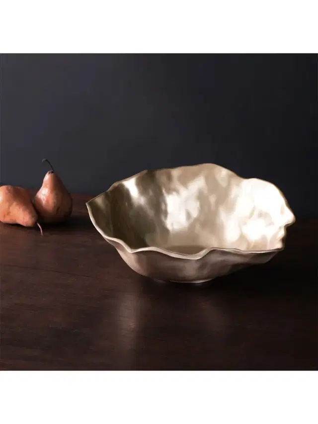 Sierra Modern Maia Large Bowl - Gold
