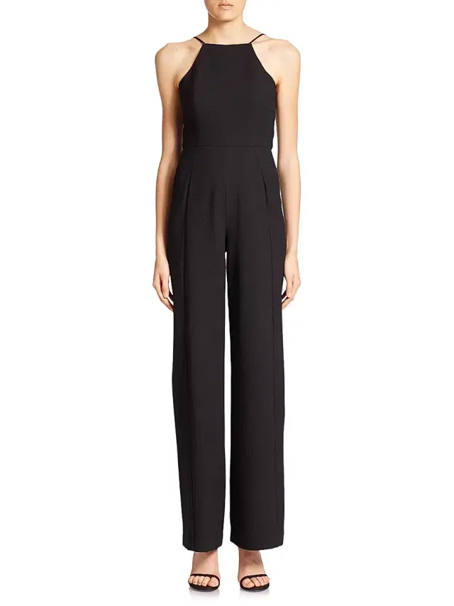 BLACK HALO Women's Joaquin Jacquard Jumpsuit