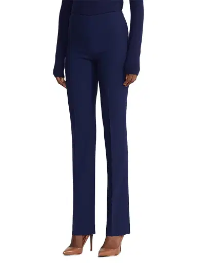 Ralph Lauren Collection Women's Alandra Stretch-Wool Pants - Navy | Thumbnail 4 Ralph Lauren Collection Women's Alandra Stretch-Wool Pants - Navy | Thumbnail 4
