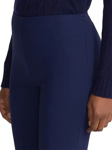 Ralph Lauren Collection Women's Alandra Stretch-Wool Pants - Navy | Thumbnail 6 Ralph Lauren Collection Women's Alandra Stretch-Wool Pants - Navy | Thumbnail 6