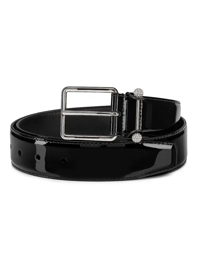 Men's Chambeliss Calfskin Belt - Black