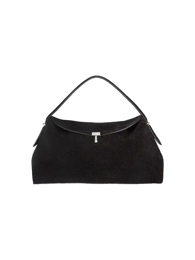 Toteme Women's T-Lock Suede Top Handle Bag - Espresso