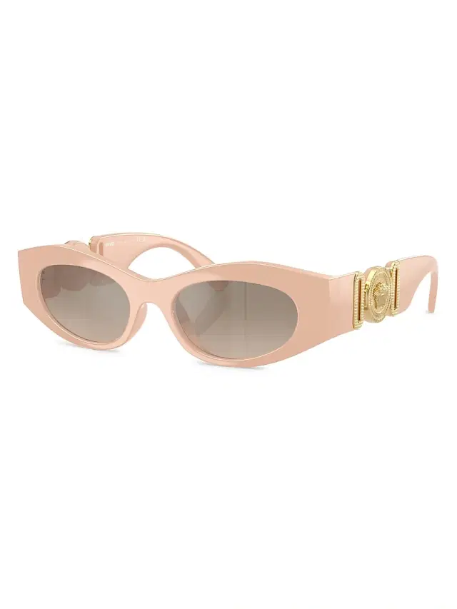 Versace Women's Medusa Biggie 51MM Cat-Eye Sunglasses - Beige Grey