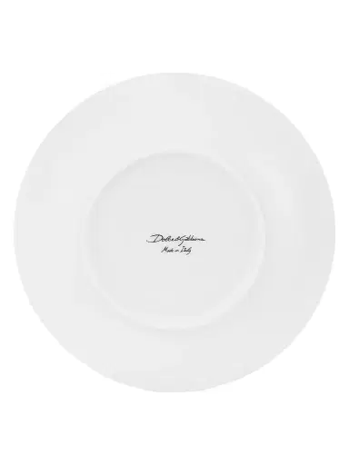 Dolce & Gabbana Verde Maiolica Dinnerware Collection - Green - Size Dessert Plate | Thumbnail 4