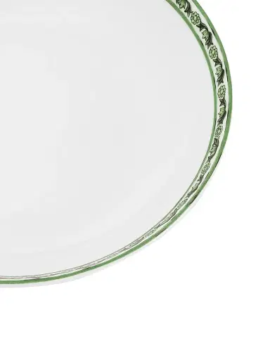 Dolce & Gabbana Verde Maiolica Dinnerware Collection - Green - Size Dessert Plate | Thumbnail 5