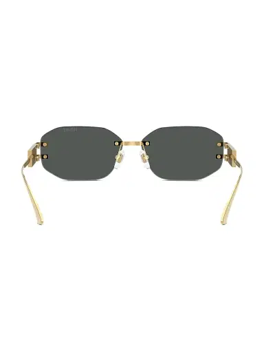 Versace Men's 58MM Oval Sunglasses | Thumbnail 4
