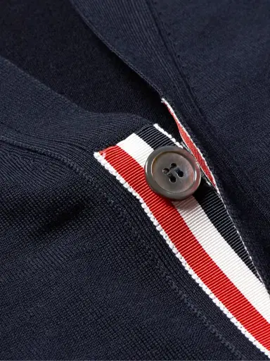 Thom Browne Striped Wool Cardigan - Men | Thumbnail 5
