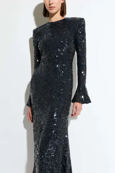 Lapointe Sequin Maxi Dress | Thumbnail 3 Lapointe Sequin Maxi Dress | Thumbnail 3