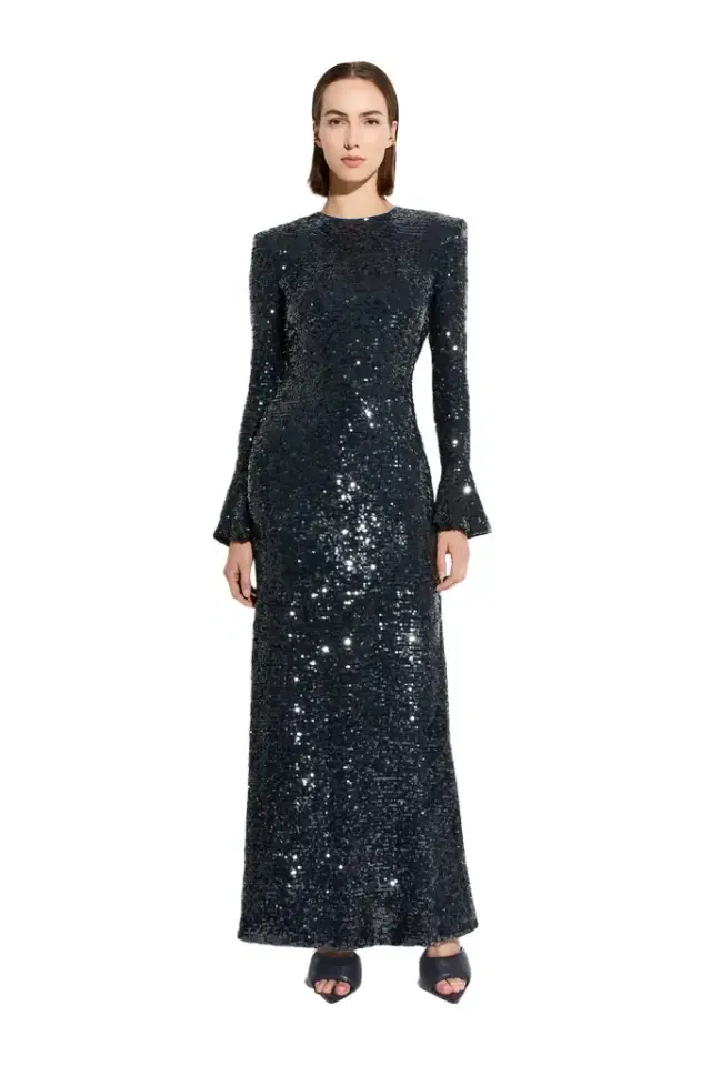 LAPOINTE Sequin Maxi Dress