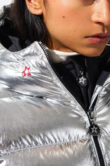 Perfect Moment Polar Flare Ski Jacket II - Silver Foil | Thumbnail 4