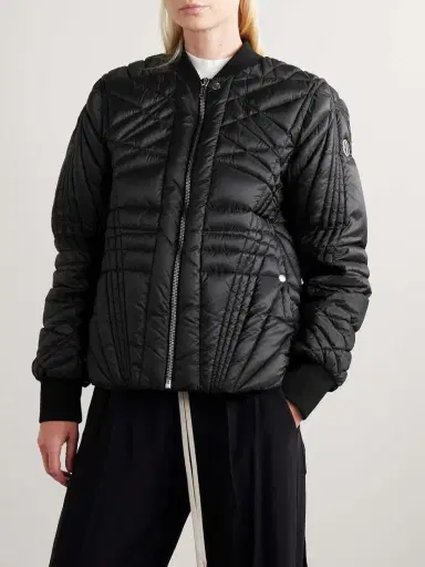 Rick Owens + Moncler Megapenta Quilted Shell Down Jacket | Thumbnail 3 Rick Owens + Moncler Megapenta Quilted Shell Down Jacket | Thumbnail 3