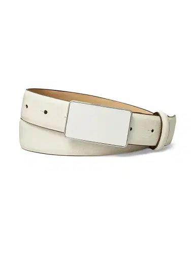 Tory Burch Women's Leather Plate Belt | Thumbnail 1 Tory Burch Women's Leather Plate Belt | Thumbnail 1