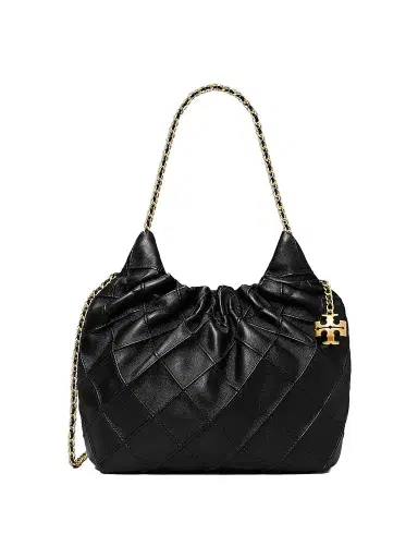 Tory Burch Women's Fleming Mini Leather Hobo Bag | Thumbnail 1 Tory Burch Women's Fleming Mini Leather Hobo Bag | Thumbnail 1