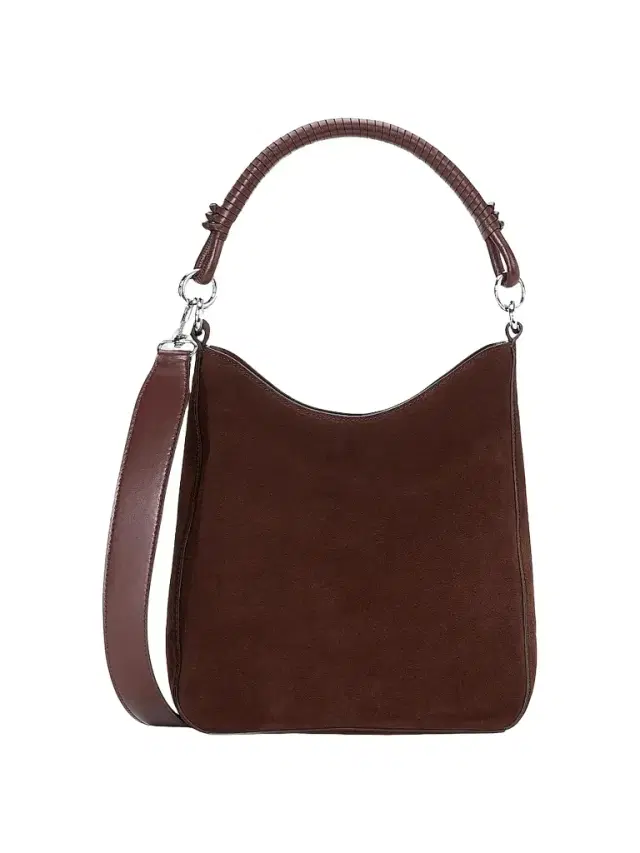 Staud Women's Mel Suede Shoulder Bag - Mahogany