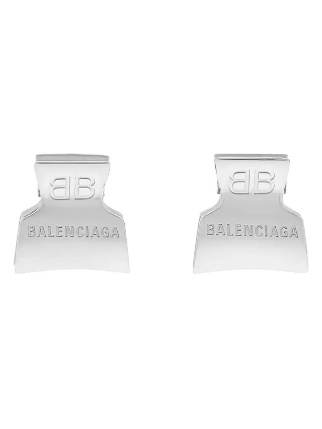 Balenciaga Women's Pretty Mini Hair Grip Set - Silver