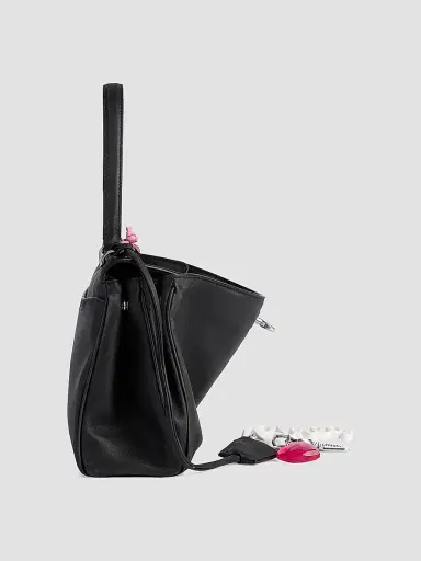 Balenciaga Women's Rodeo Small Handbag Used Effect with One Charm | Thumbnail 4 Balenciaga Women's Rodeo Small Handbag Used Effect with One Charm | Thumbnail 4