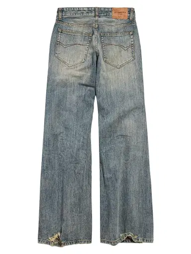 Balenciaga Women's Low Waist Baggy Pants - Blue - Size Medium | Thumbnail 2