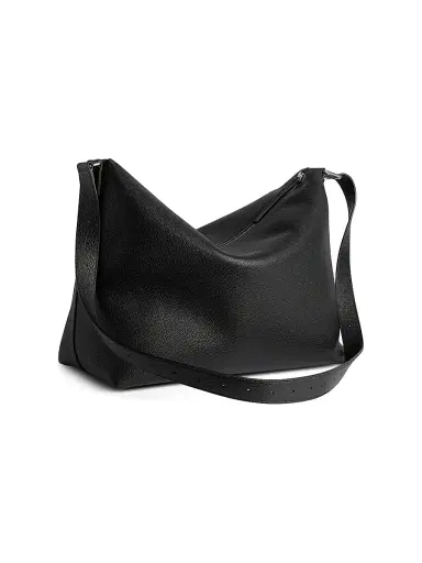 Balenciaga Men's Credit Large Messenger Bag - Black | Thumbnail 4 Balenciaga Men's Credit Large Messenger Bag - Black | Thumbnail 4