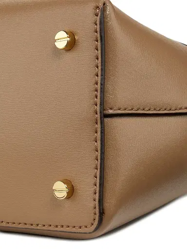 Toteme Women's T-Lock Convertible Leather Clutch - Champagne | Thumbnail 11