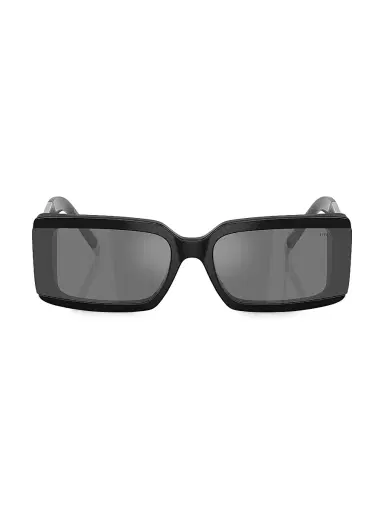 Tiffany & Co. Women's Tiffany T 62MM Rectangular Sunglasses - Dark Grey Black | Thumbnail 2 Tiffany & Co. Women's Tiffany T 62MM Rectangular Sunglasses - Dark Grey Black | Thumbnail 2