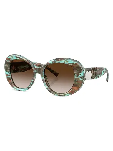 Tiffany & Co. Women's 52MM Round Sunglasses | Thumbnail 1