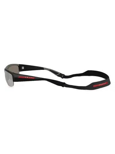 Prada Men's Pillow 69MM Sunglasses - Grey Mirror | Thumbnail 3 Prada Men's Pillow 69MM Sunglasses - Grey Mirror | Thumbnail 3