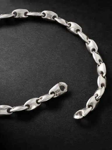 M. COHEN Neo Sterling Silver Chain Bracelet - Men | Thumbnail 3