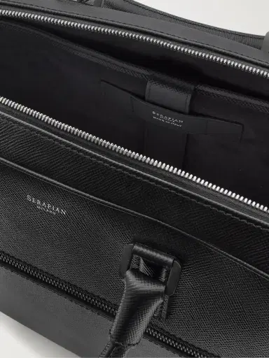 Serapian Evoluzione Cross-Grain Leather Briefcase - Men | Thumbnail 5 Serapian Evoluzione Cross-Grain Leather Briefcase - Men | Thumbnail 5