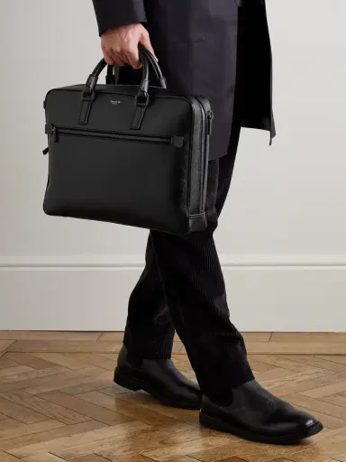 Serapian Evoluzione Cross-Grain Leather Briefcase - Men | Thumbnail 6 Serapian Evoluzione Cross-Grain Leather Briefcase - Men | Thumbnail 6
