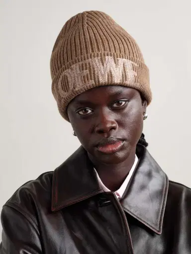 Loewe Embroidered Wool Beanie | Thumbnail 2