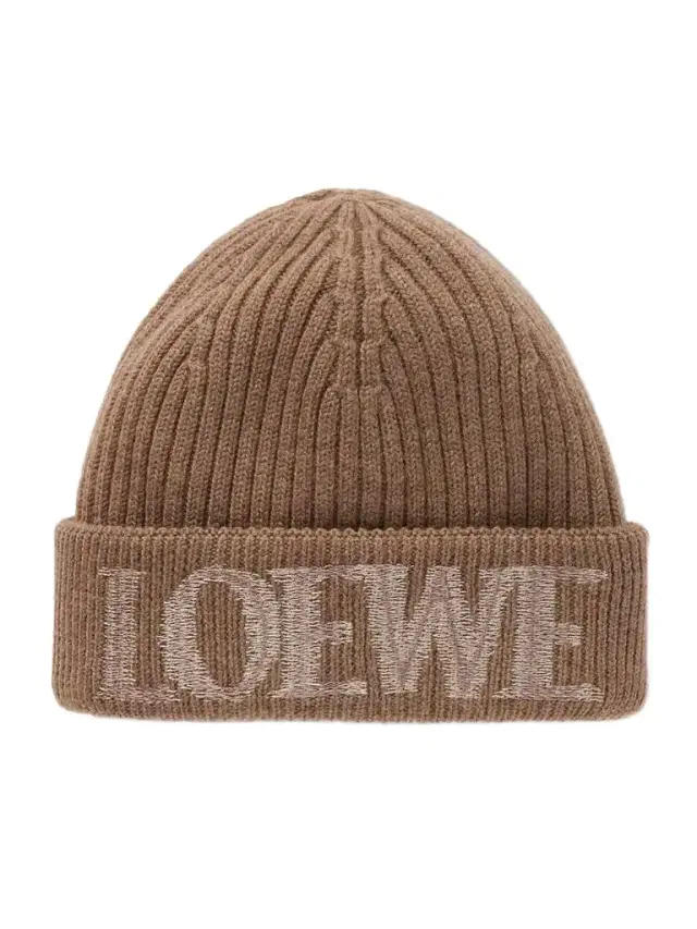 Embroidered Wool Beanie